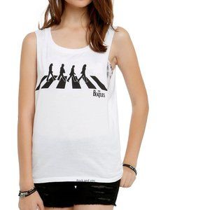 The Beatles Abbey Road rock cotton Official Tank Top L NWT